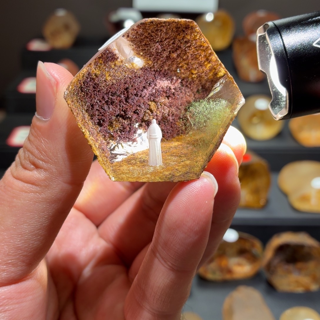 珠宝半成品水晶未镶嵌