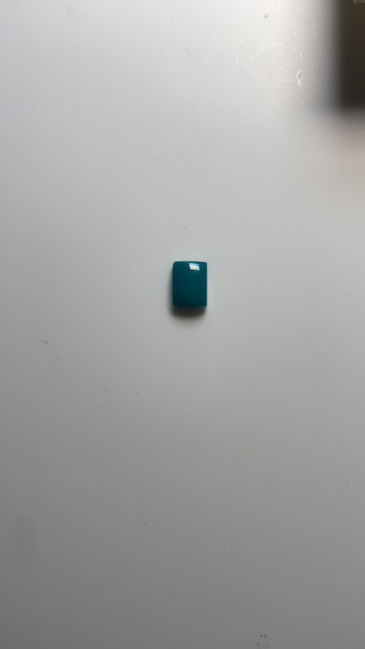 湖北绿松石方形戒面