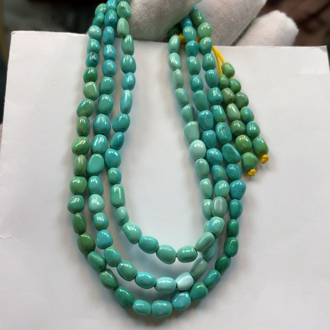 绿松石长链未镶嵌