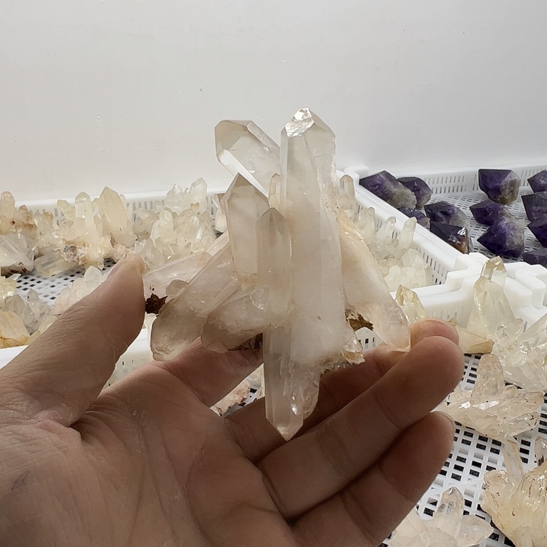 叶***秋水晶珠宝半成品银S925镶嵌