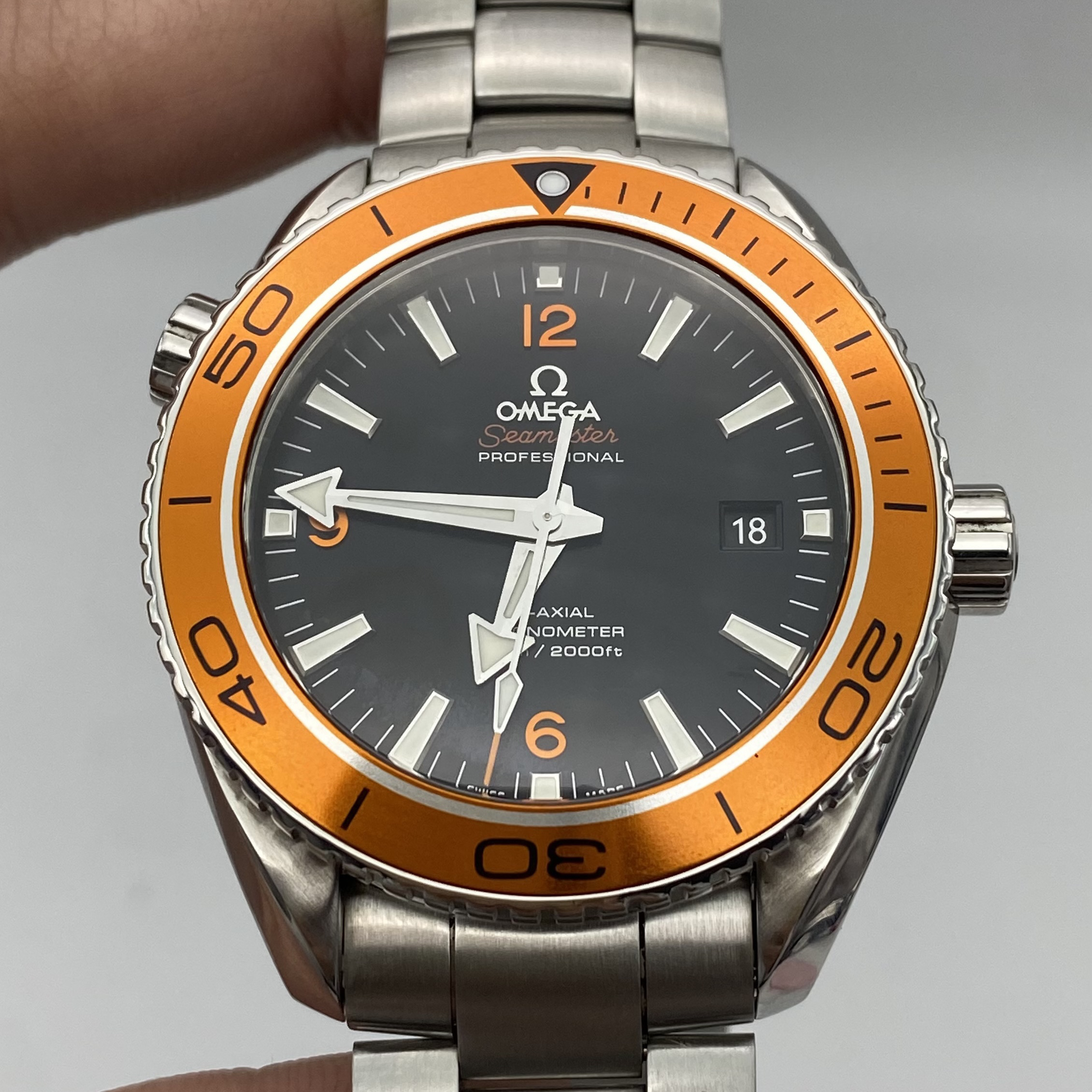 95新 Omega/欧米茄 欧米茄 海马系列 表径45.5mm