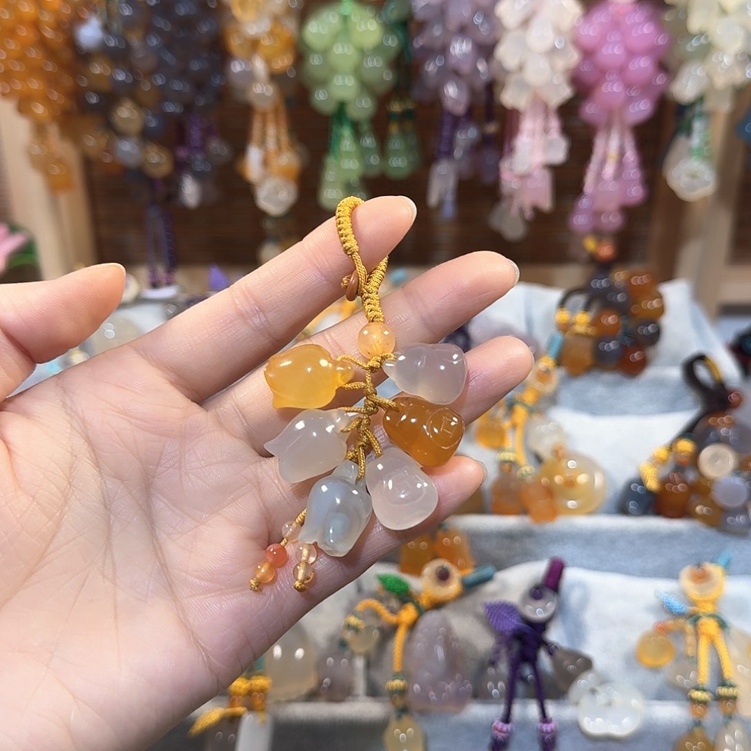 玛瑙/玉髓挂件福利款未镶嵌