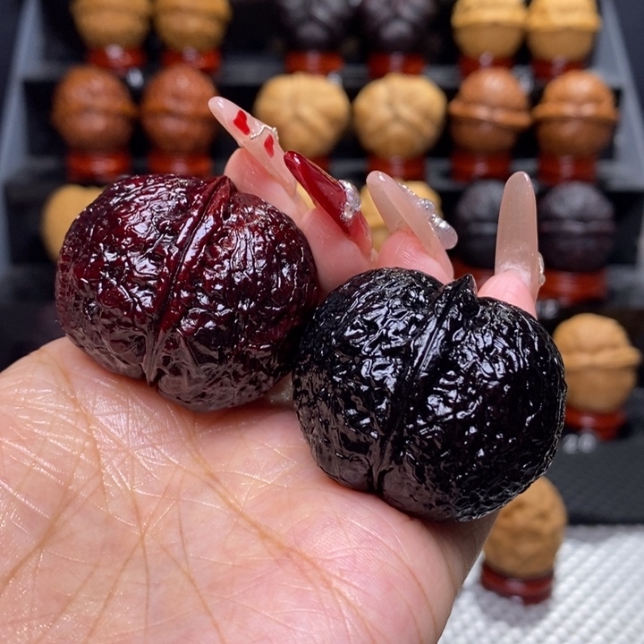 文玩核桃把件泰伦元宝27号