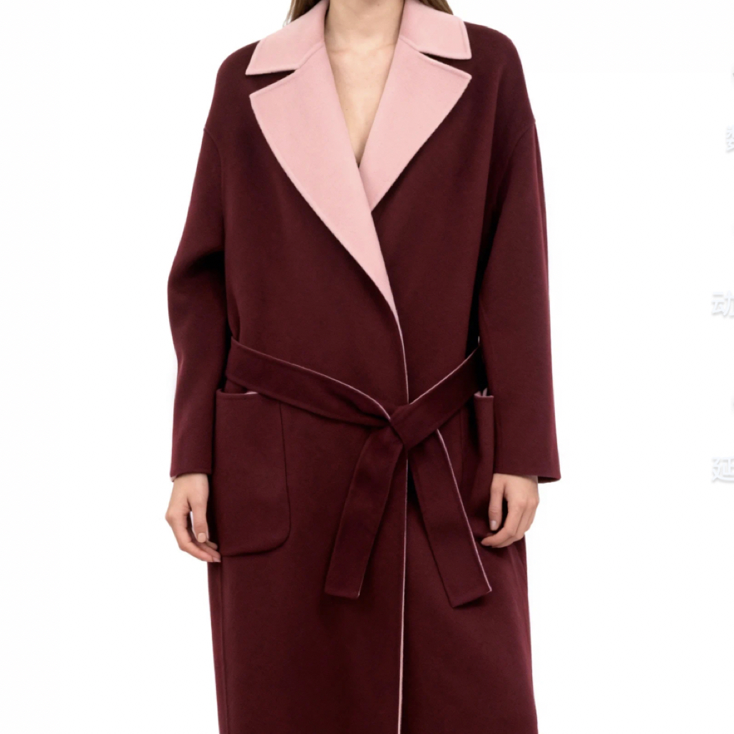 99新 MaxMara 双面可穿大衣外套/36码/C01666