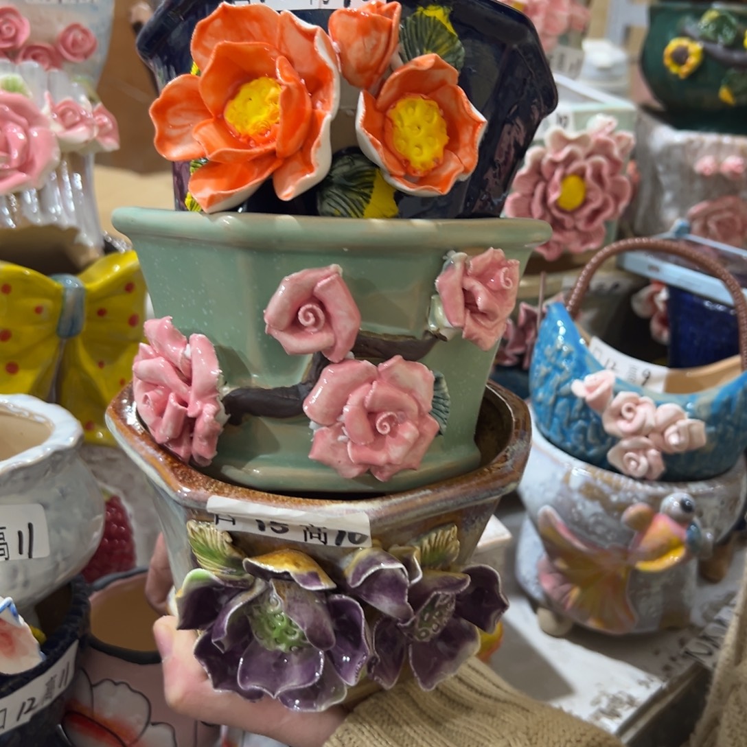 花盆，拍满20发货，退款拉黑