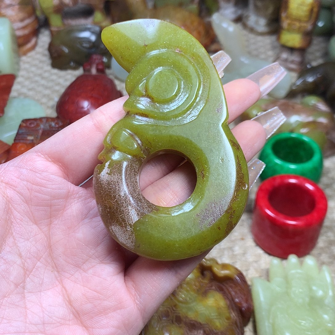 白玉菩提吊坠挂件