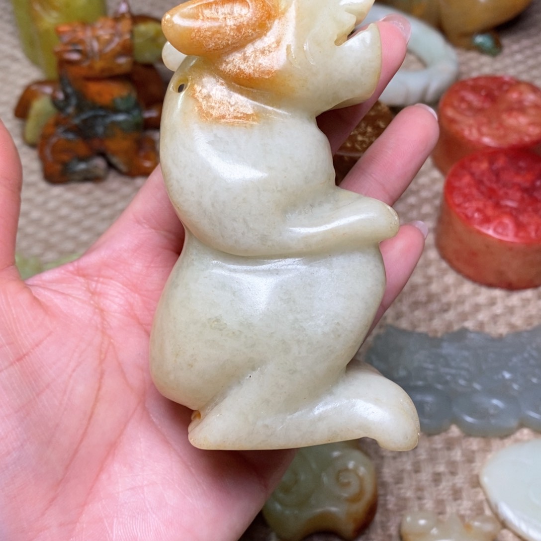 白玉菩提吊坠白玉菩提白玉菩提摆件