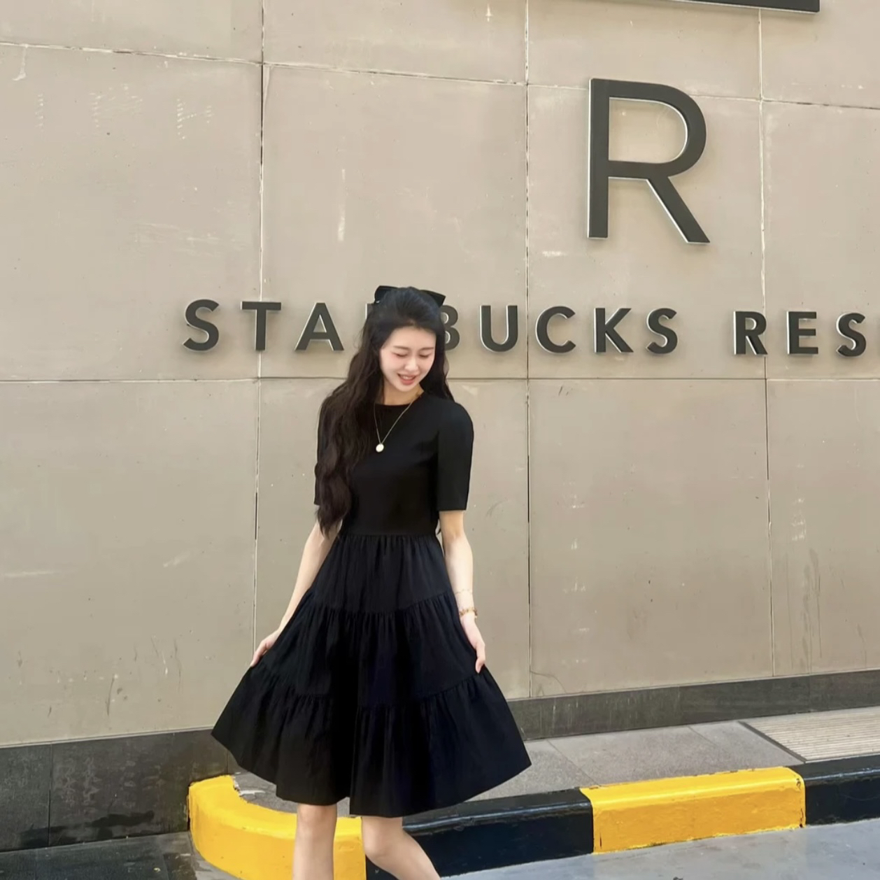 商场同款哥弟150037新款经典简约百搭时尚优雅收腰显瘦显瘦连衣裙