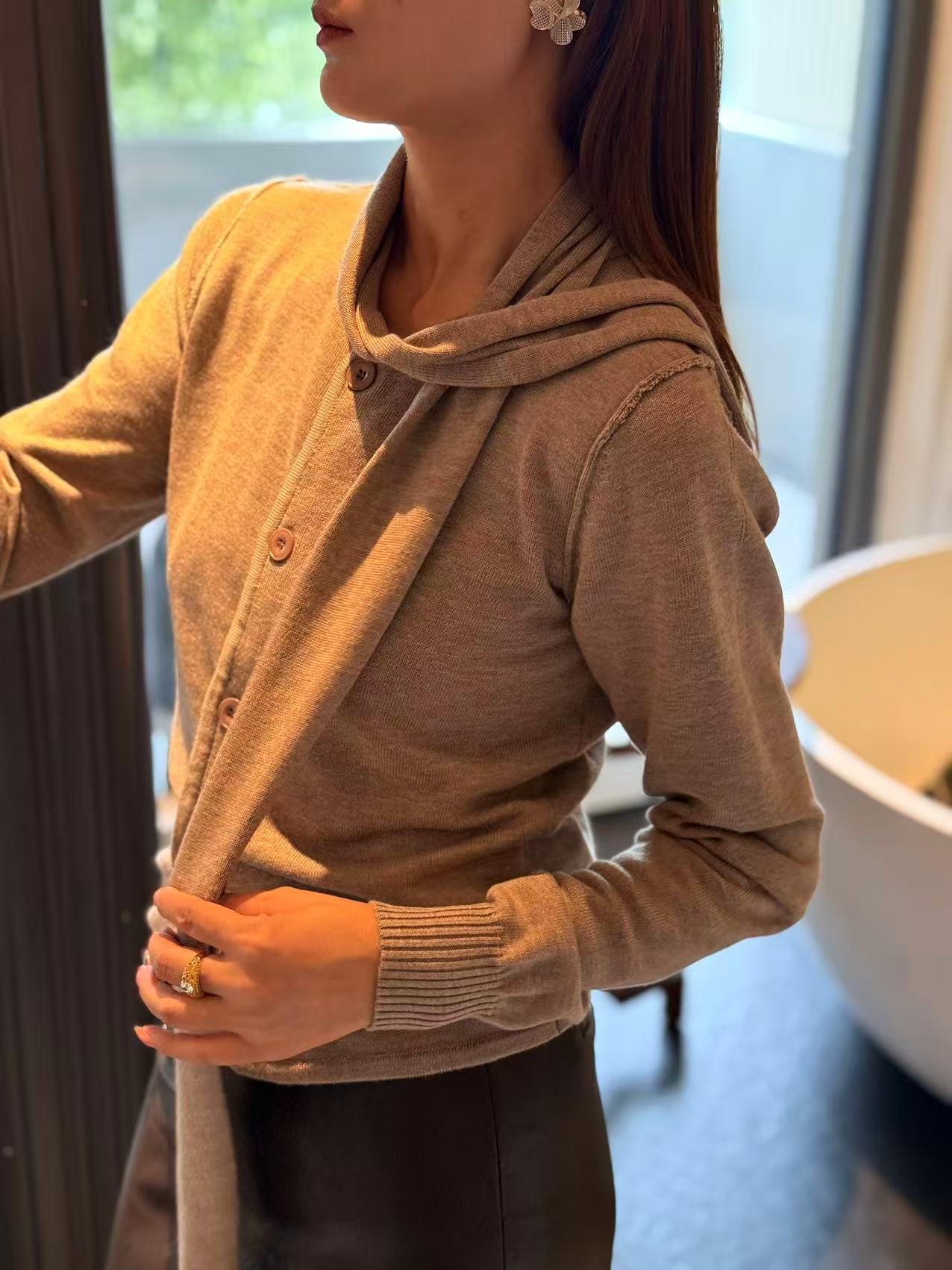 【LGDL】LM两穿羊毛针织开衫