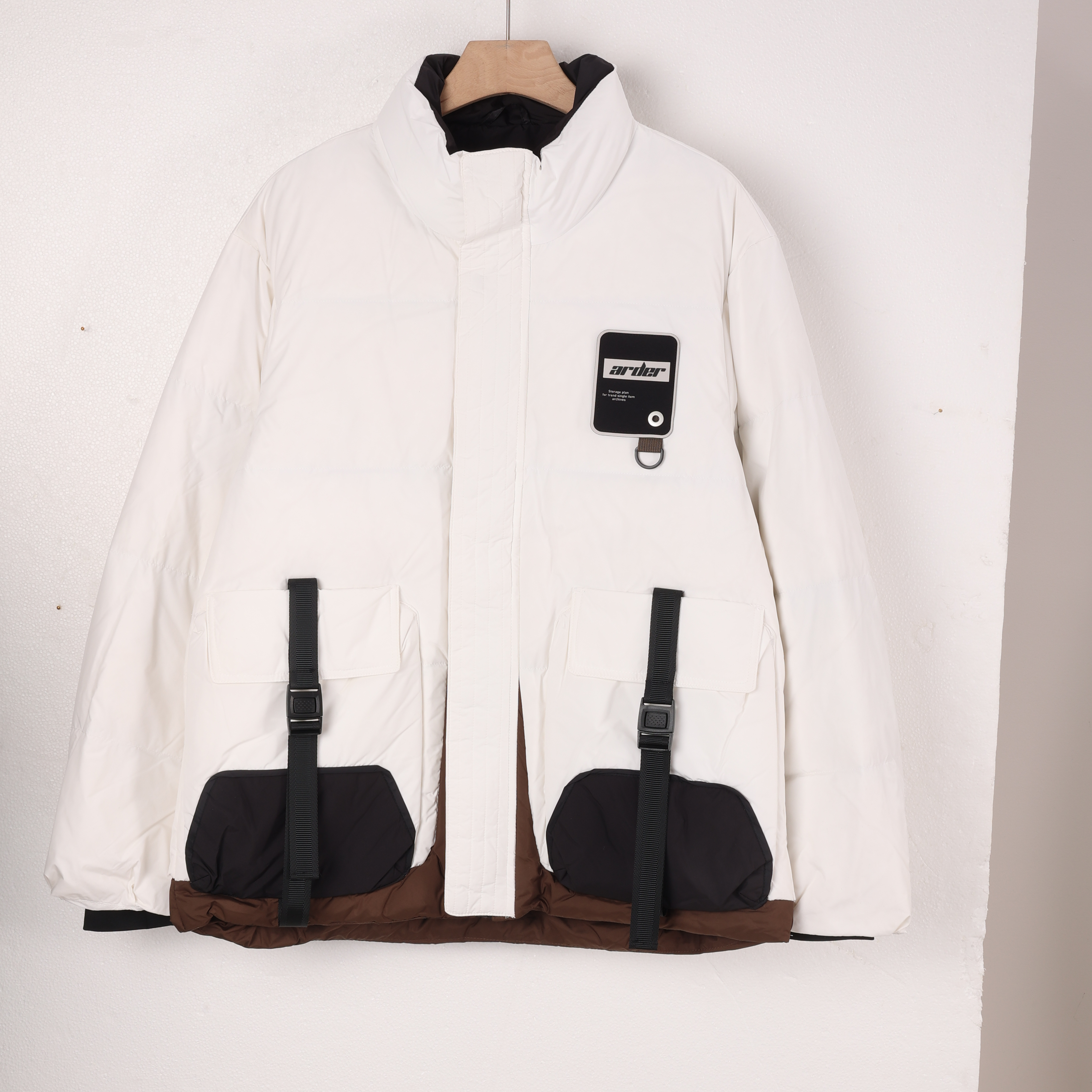 【冯漂亮甄选】N111时尚潮流休闲百搭个性棉衣