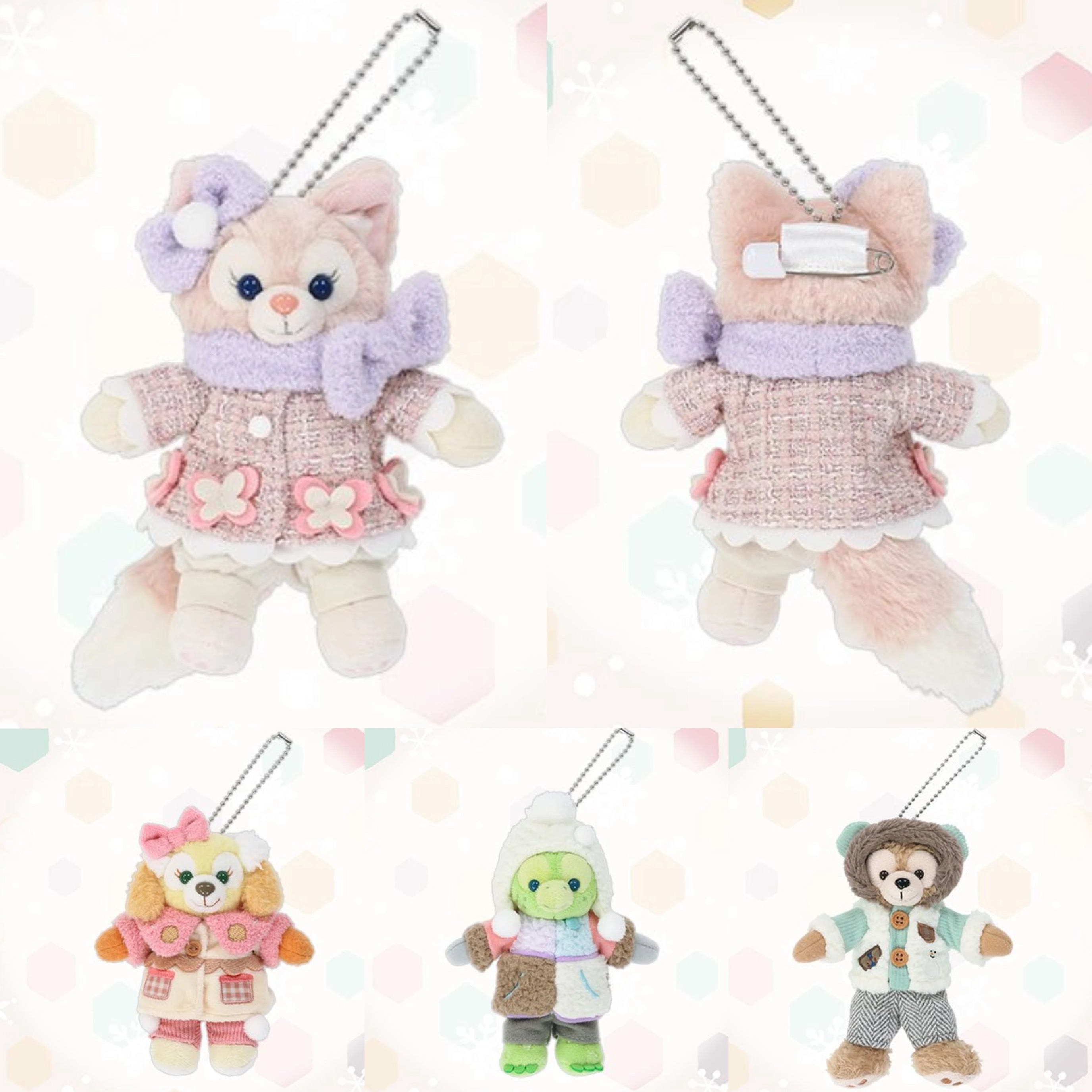 甜甜酱东迪2025冬日系列系列七宝挂件