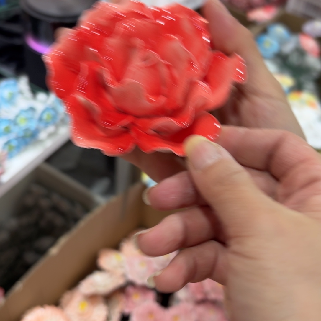 陶瓷花拍满20元爱退款拉黑