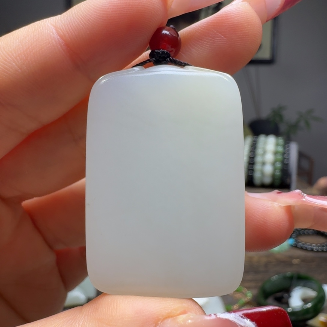 和田玉挂件未镶嵌