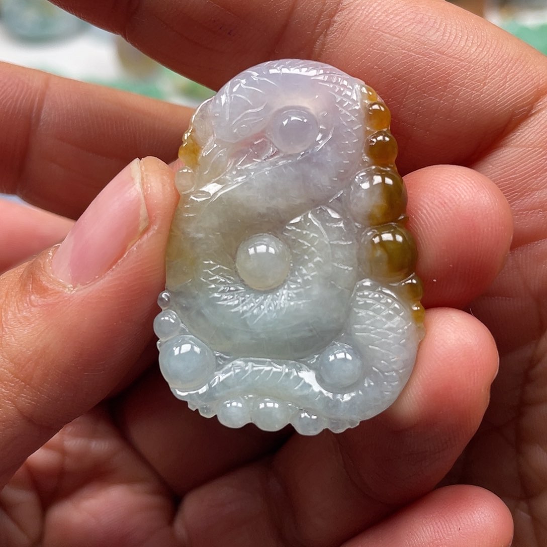 颈饰未镶嵌翡翠翡玉缘翡翠