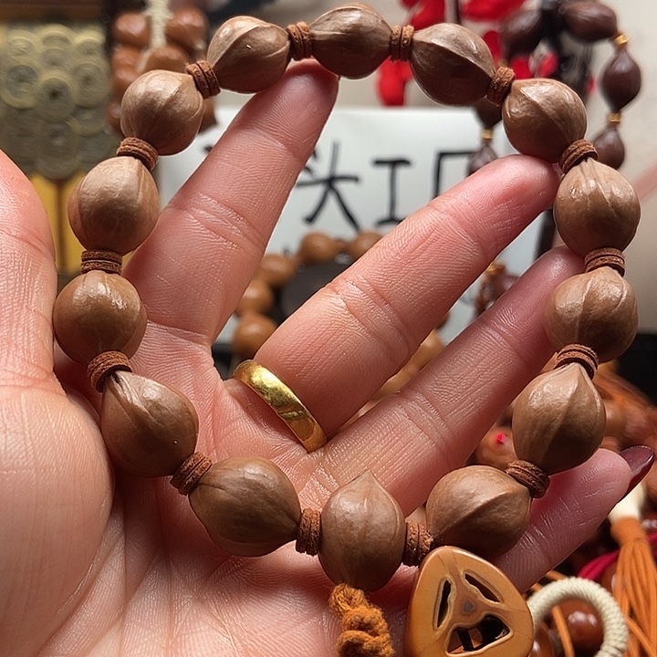 橄榄核手串/手链野生1.3