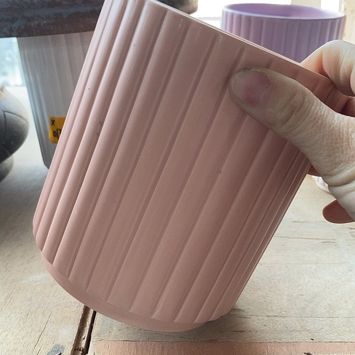 摆件陶陶盆有孔 瑕疵针孔漏釉介意勿拍外口 13外高15