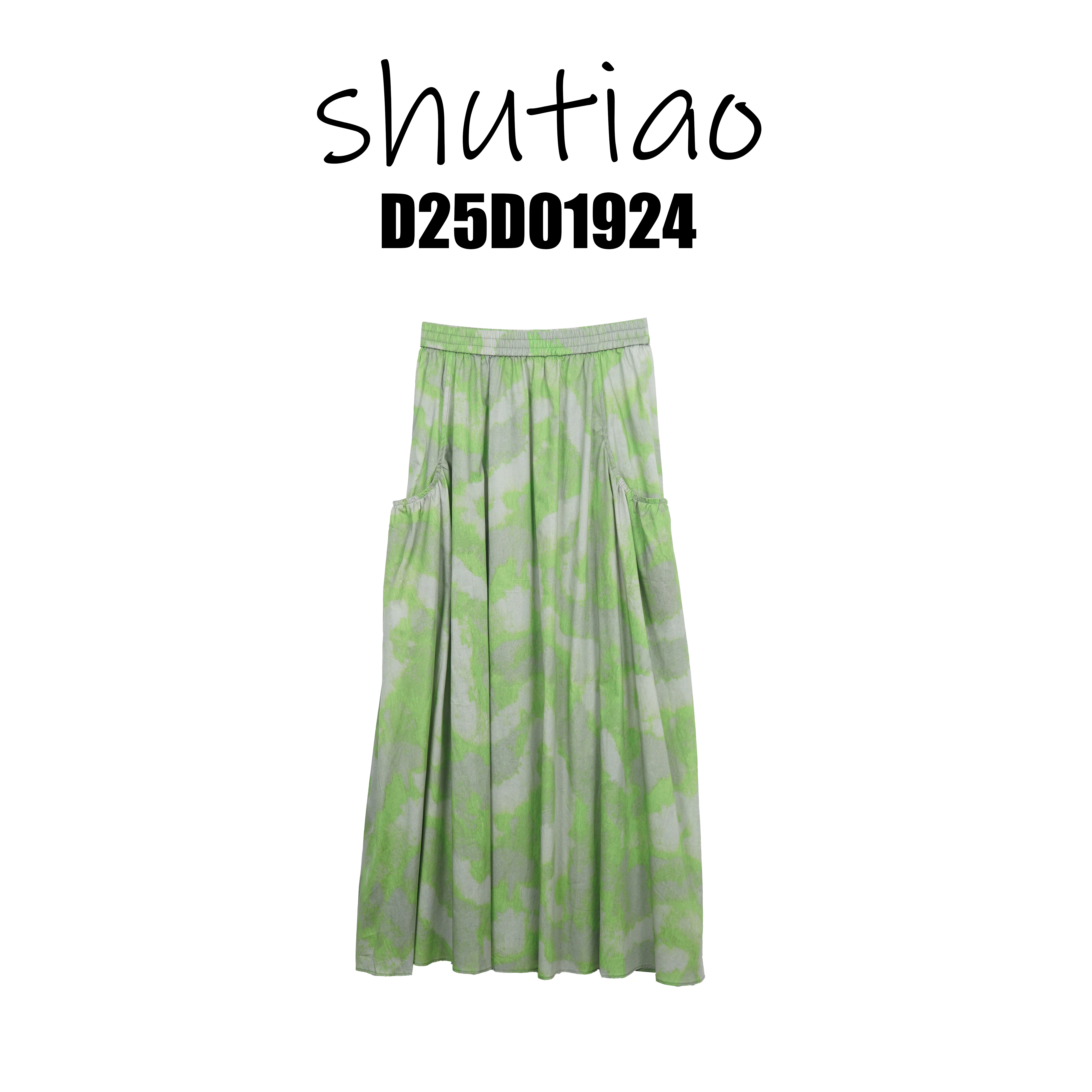 【SHUTIAO】2025夏季：新款小众设计款裙子D25D01924