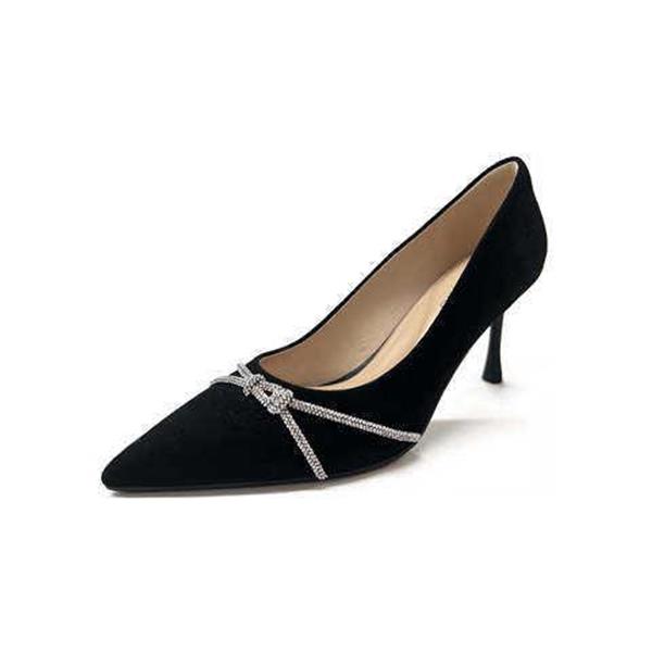 千百度25年新品时装单鞋A25411181