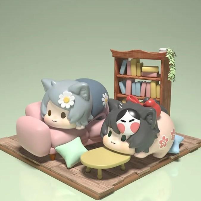 【拆盒】嘿粉儿.万圣街迷你趴趴萌粒公仔盲袋