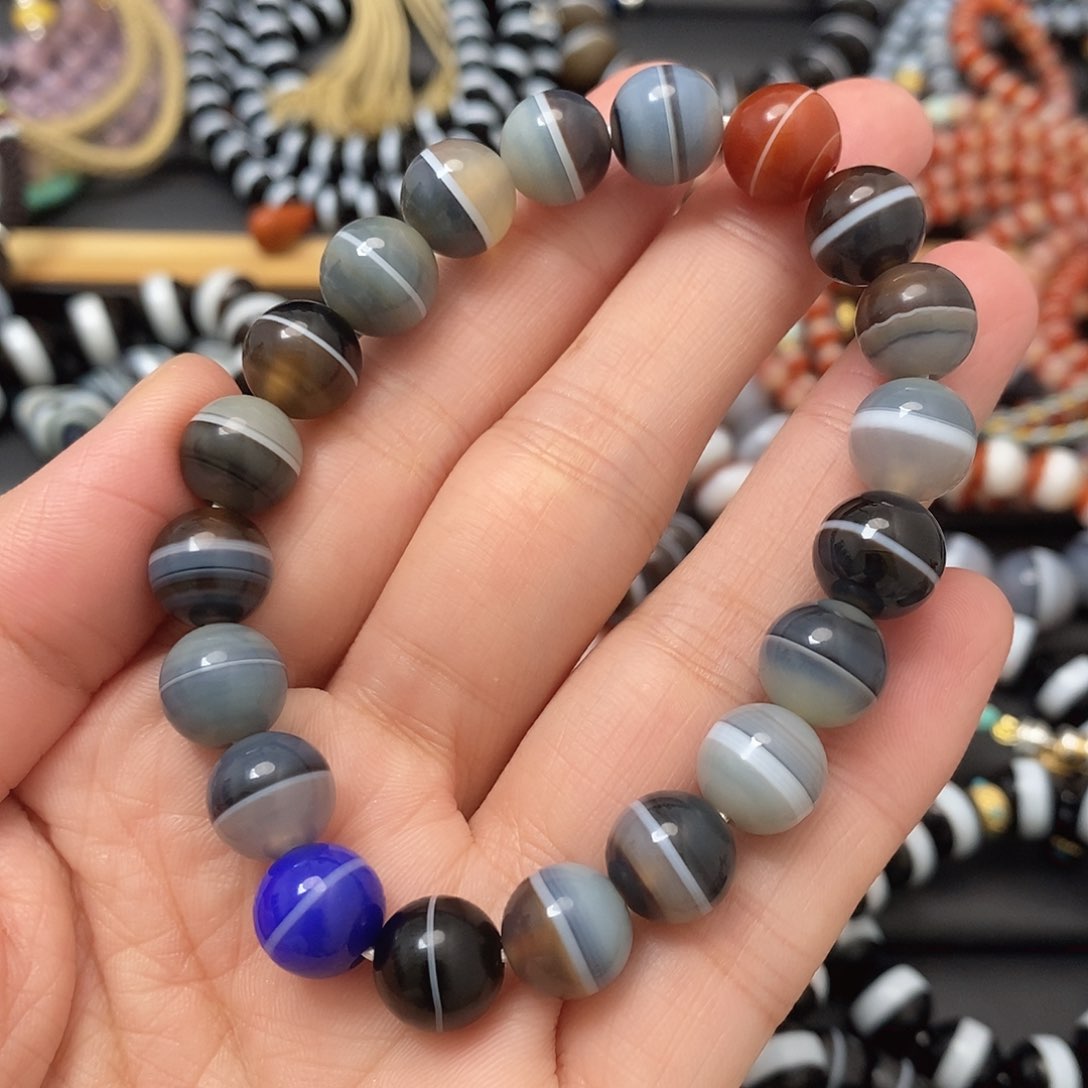 玛瑙/玉髓玛瑙手串未镶嵌