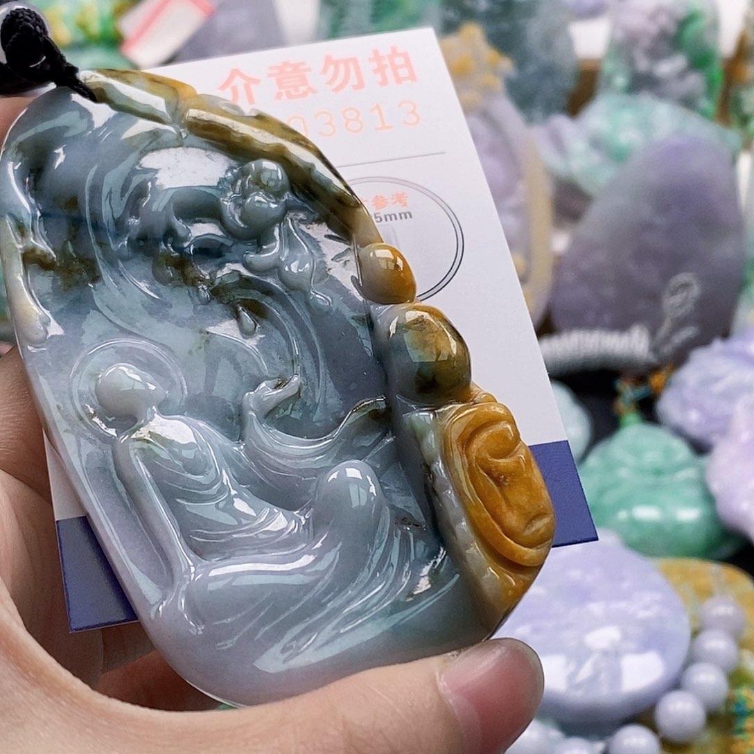 吊坠(不含链)未镶嵌翡翠