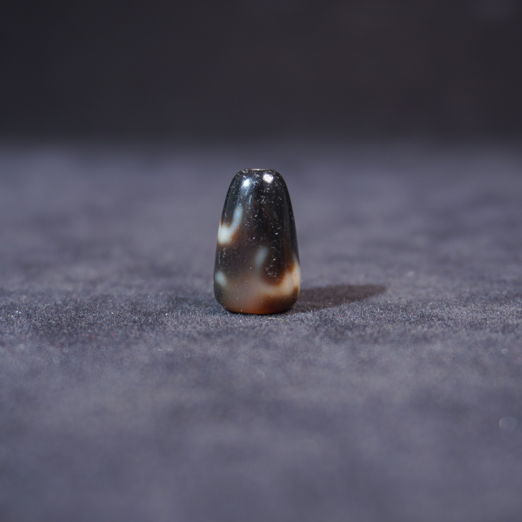 AY65  清  玛瑙天珠