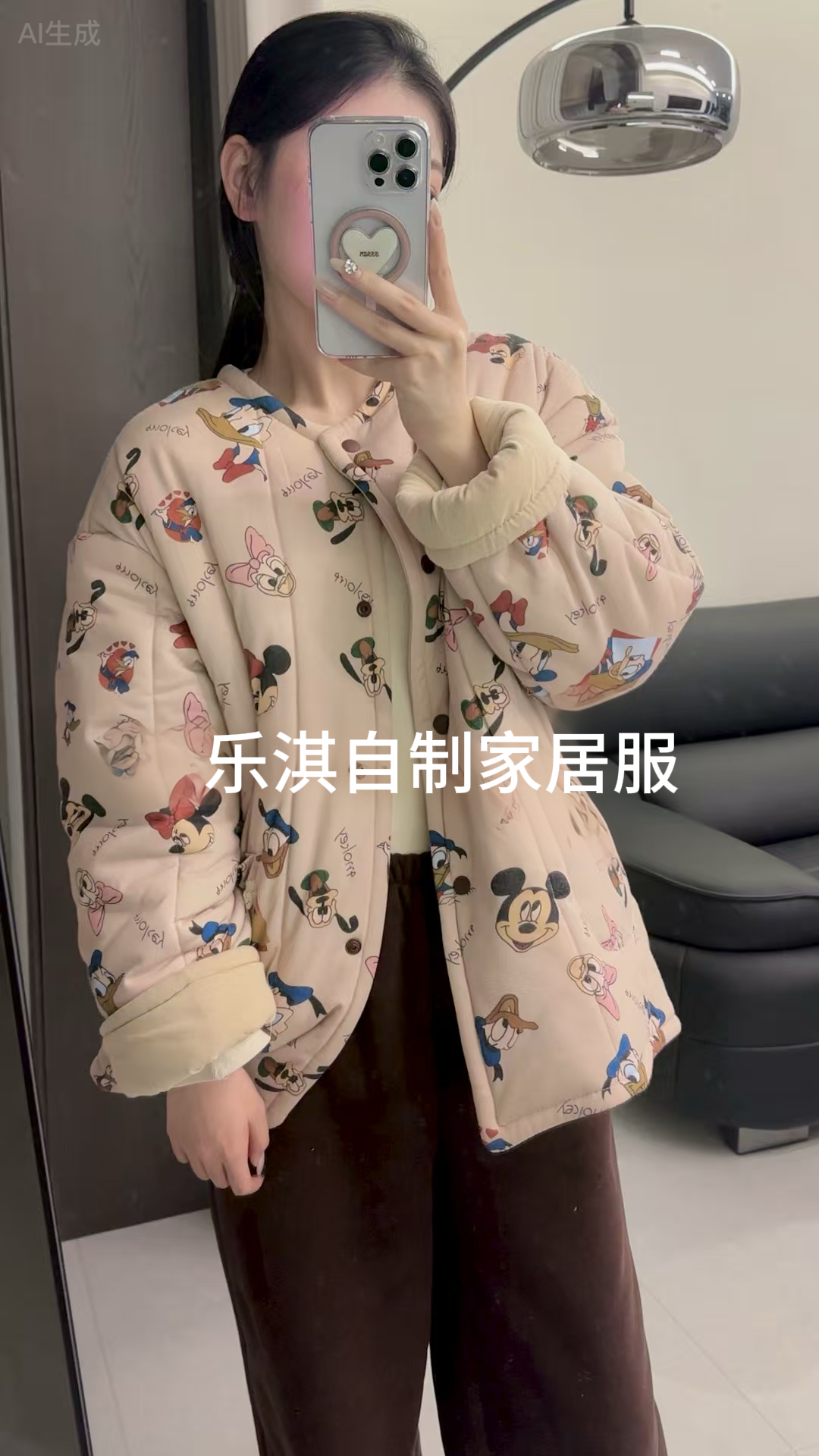 【乐淇专属】2025新款300g新疆小棉花卡通家居服正宗新疆100%棉花衣