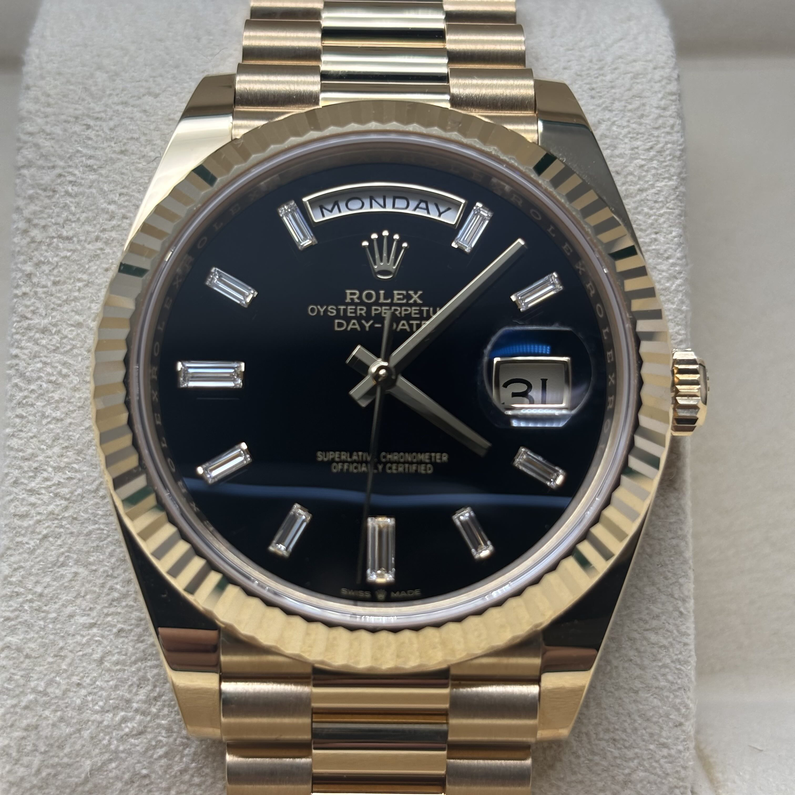 未使用 Rolex/劳力士 劳力士/m228238黑玛瑙/8月未使用