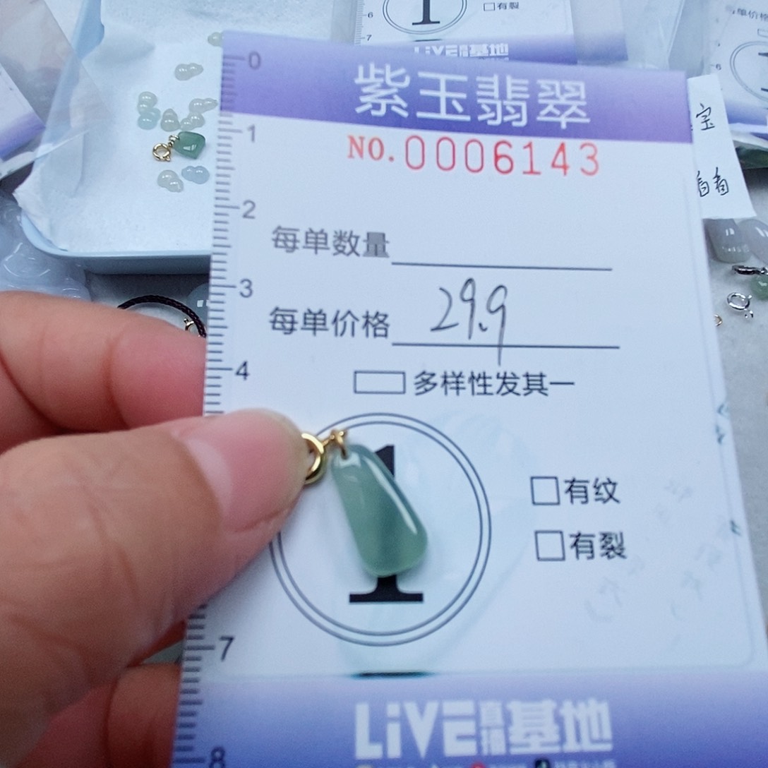 颈饰未镶嵌翡翠冰透随行