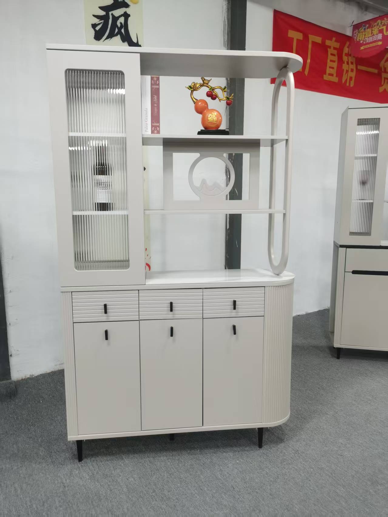 1米和1米2韩式玄关柜轻奢书柜展示柜玄关
