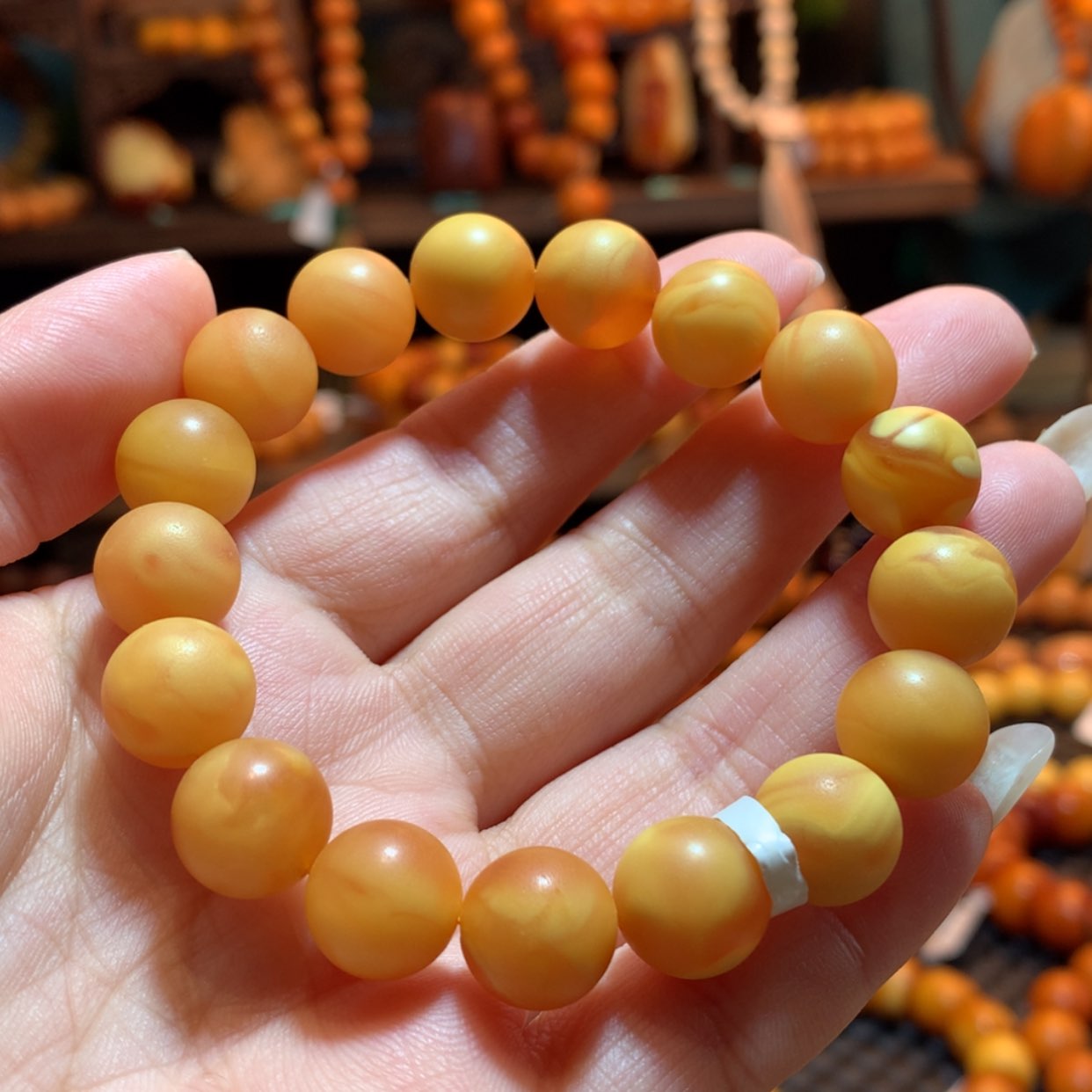 【闪购商品】手串蜜蜡未镶嵌蜜蜡手串