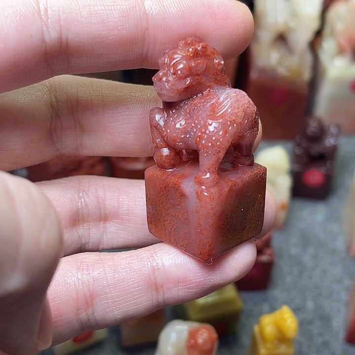 琦***刻老挝石老挝石印章