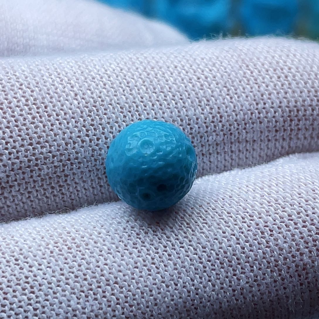 未镶嵌绿松石珠宝奇石卡8.5