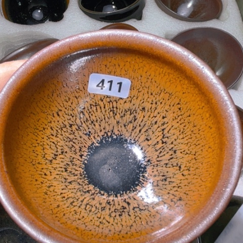 茶盏原矿原釉柴烧建盏