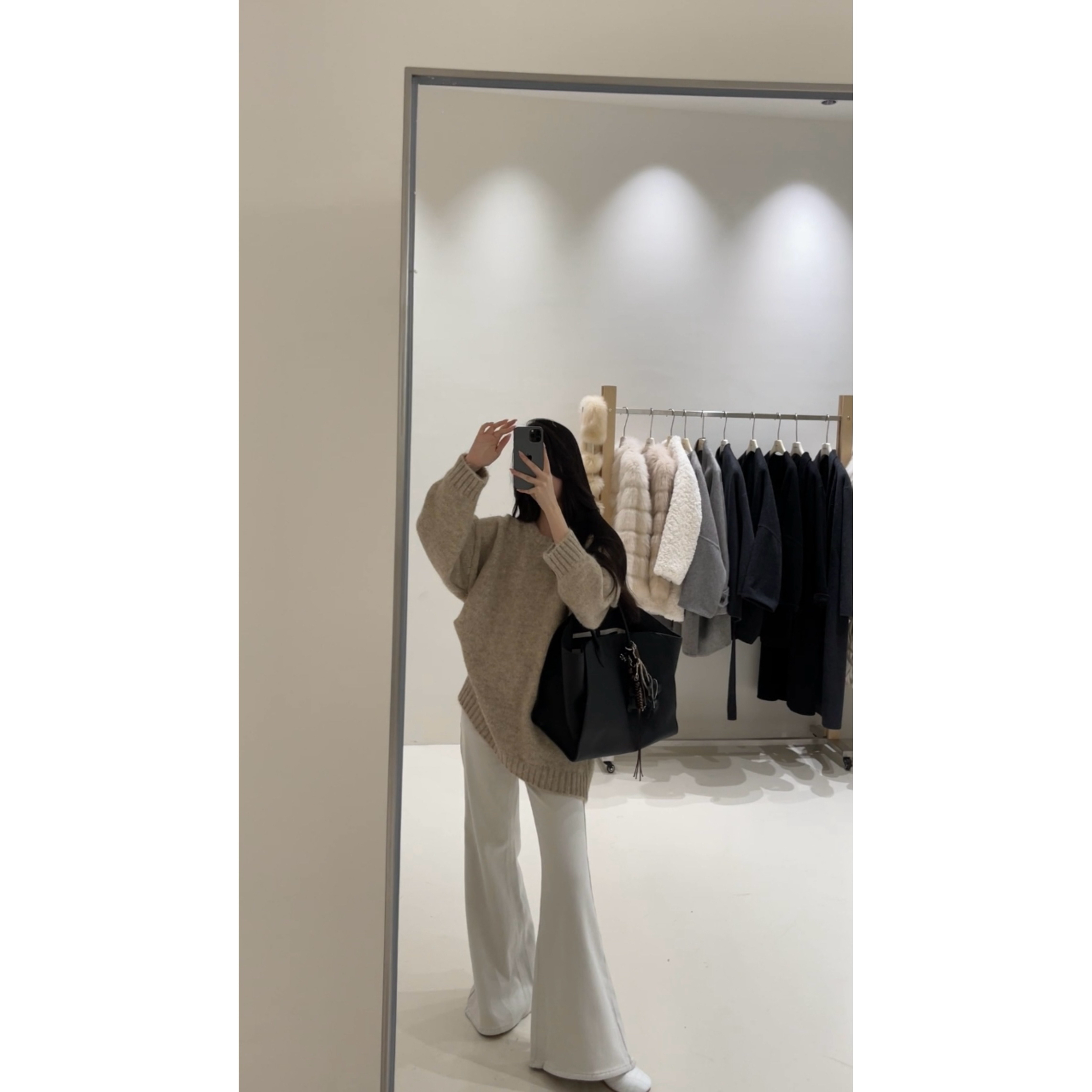 菜花（1ch11216-1#）升级加绒- 不贴腿喇叭裤显瘦牛仔裤9-29