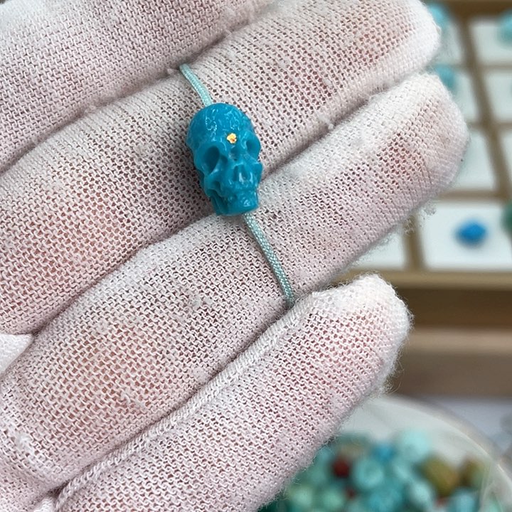 绿松石珠宝奇石未镶嵌小****0