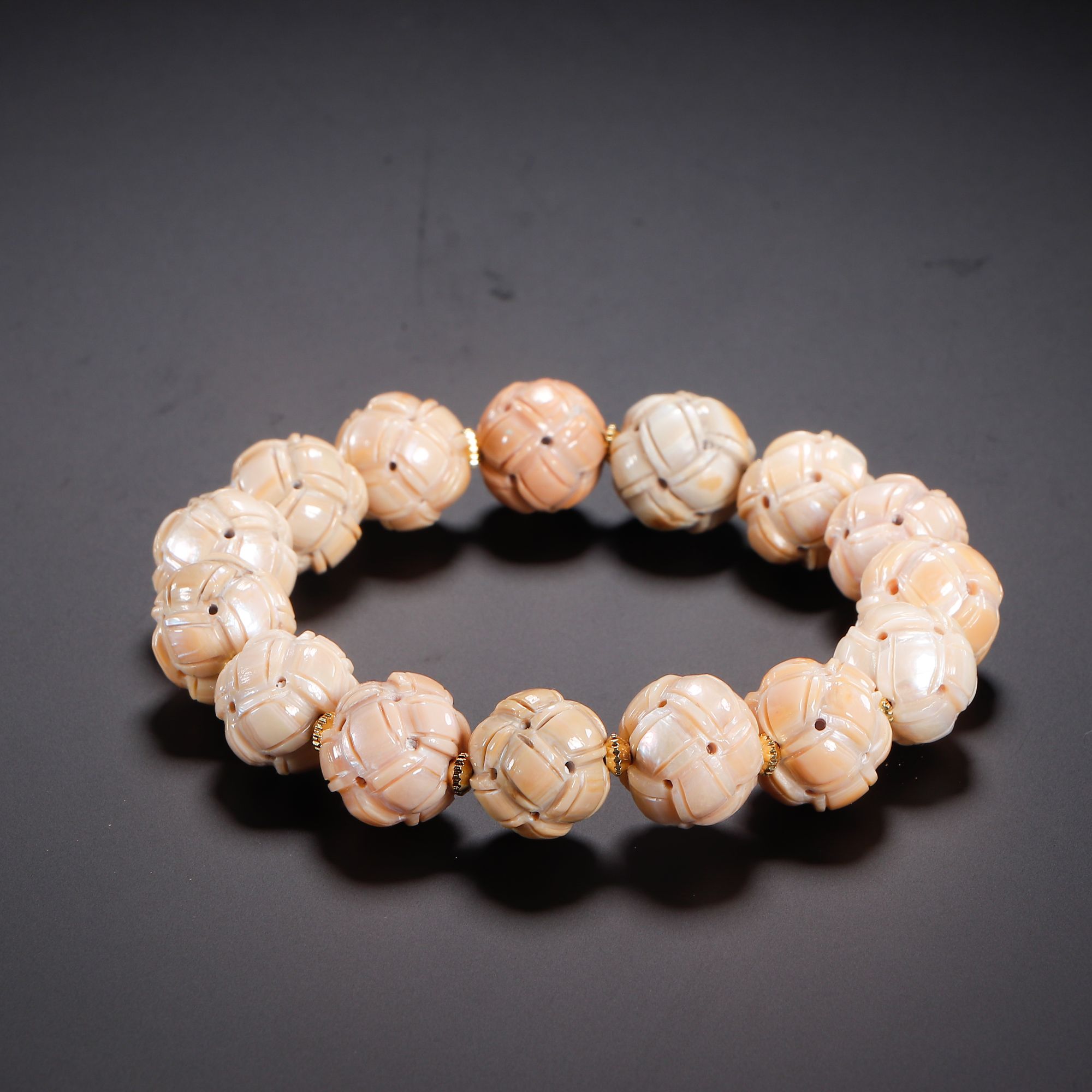 【程田文物】东珠手串-251025X-16