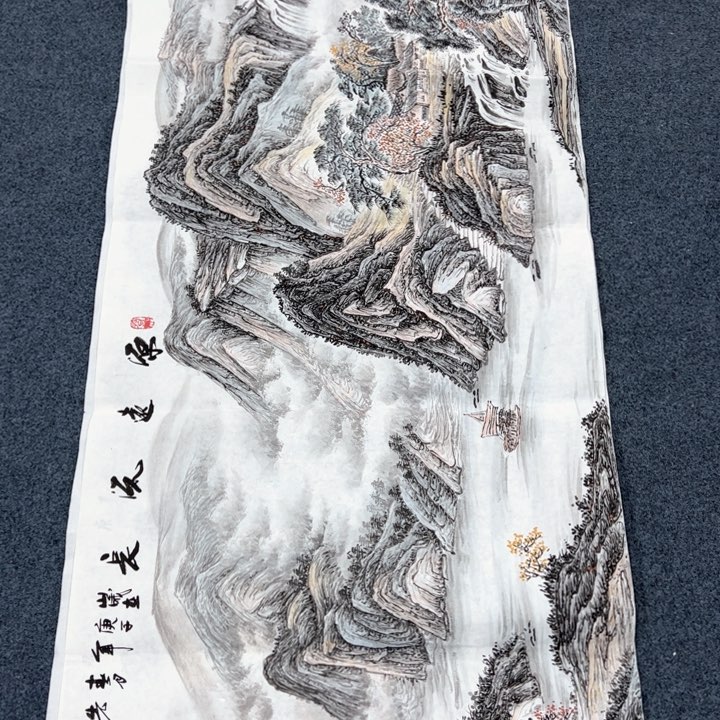 国画纯手绘作品欣赏图