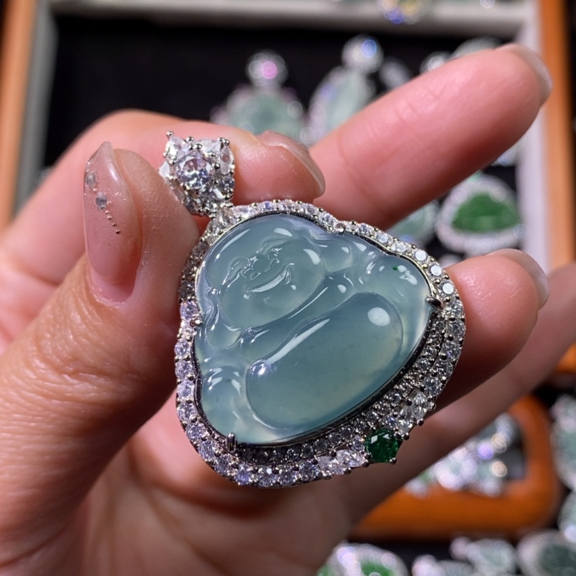 【闪购商品】翡翠颈饰未镶嵌一**檬换底拖