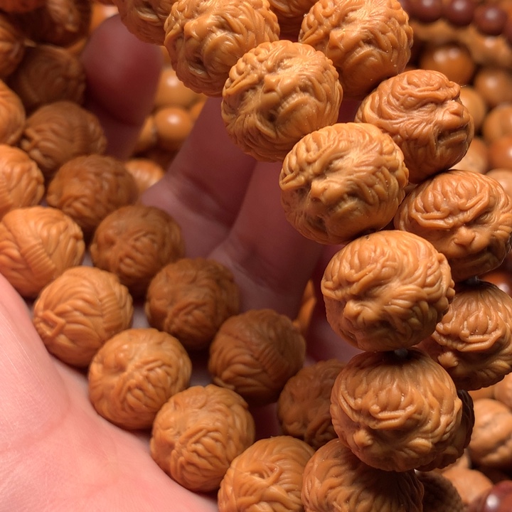 【闪购商品】猴头核桃手串用****?悟空