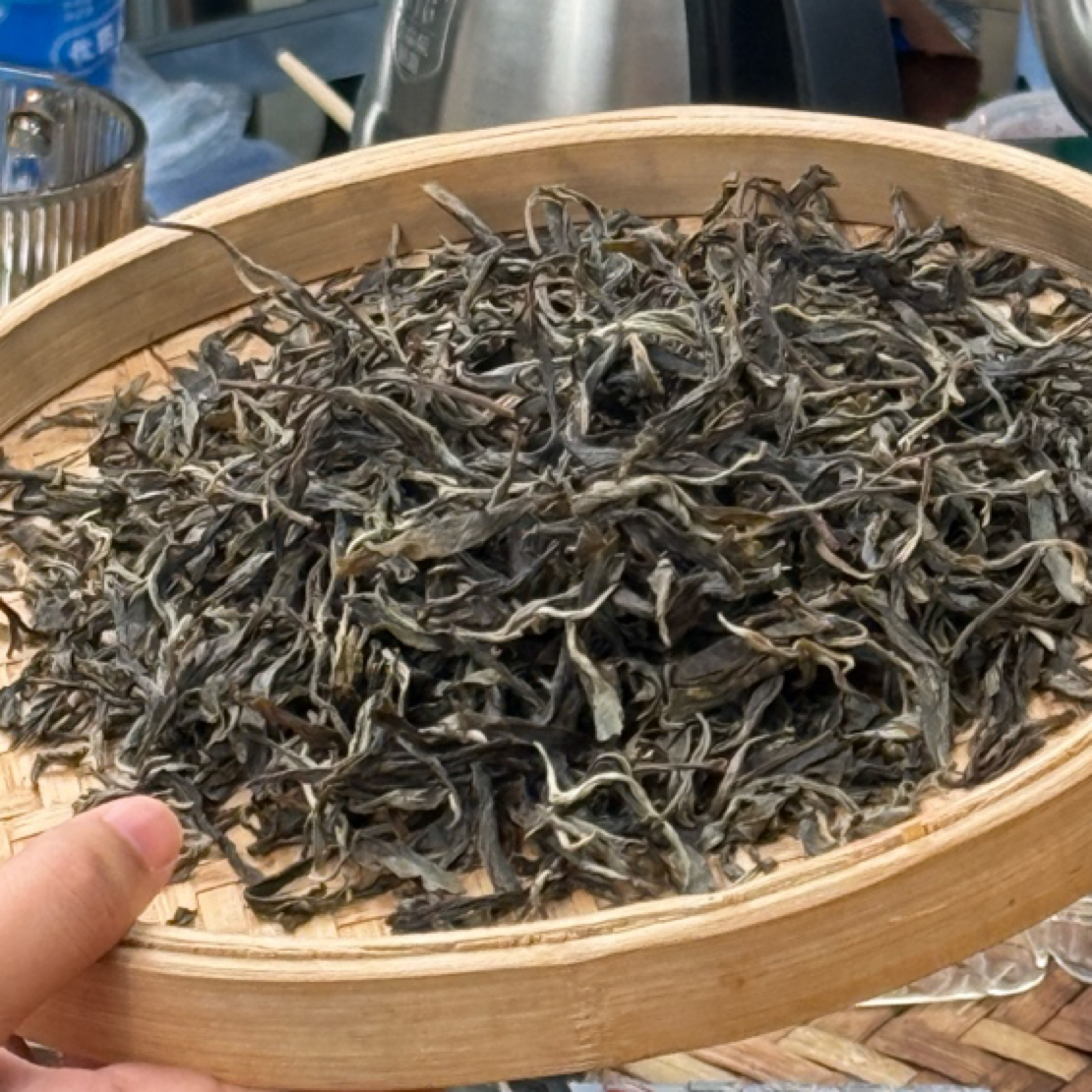 *2025年【坡脚.白水河.混采.春】晒青茶【生散茶】100克-11月27日【02】