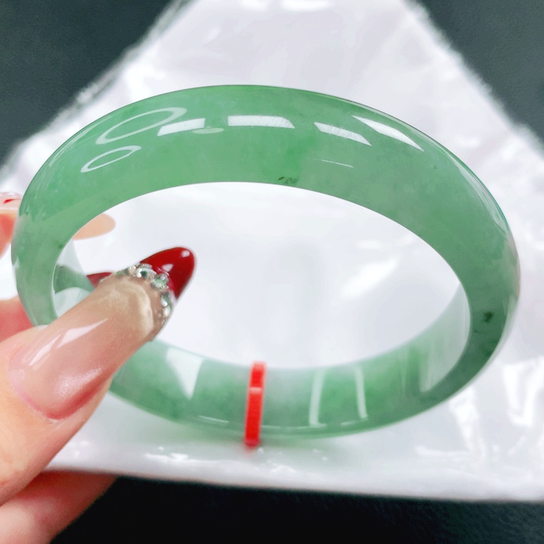 翡翠未镶嵌手镯58