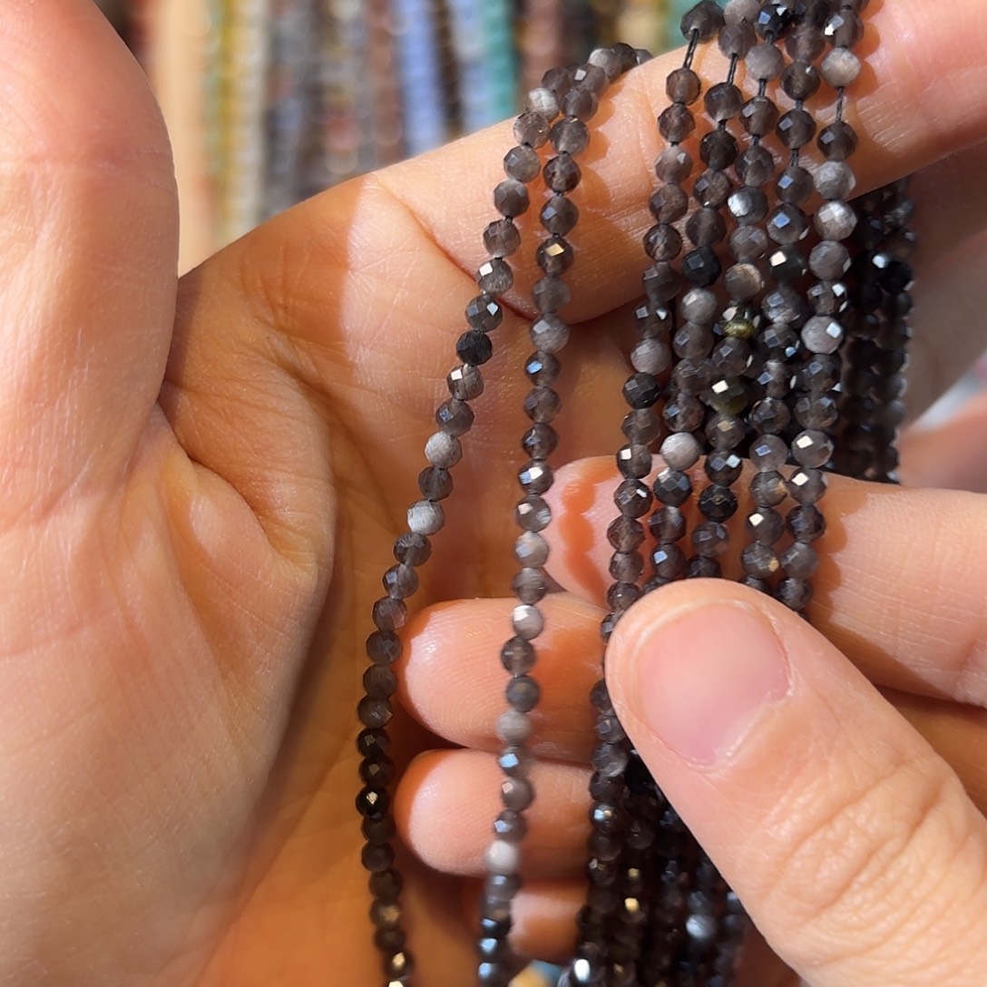 玛瑙/玉髓未镶嵌珠宝半成品银曜卡3一t