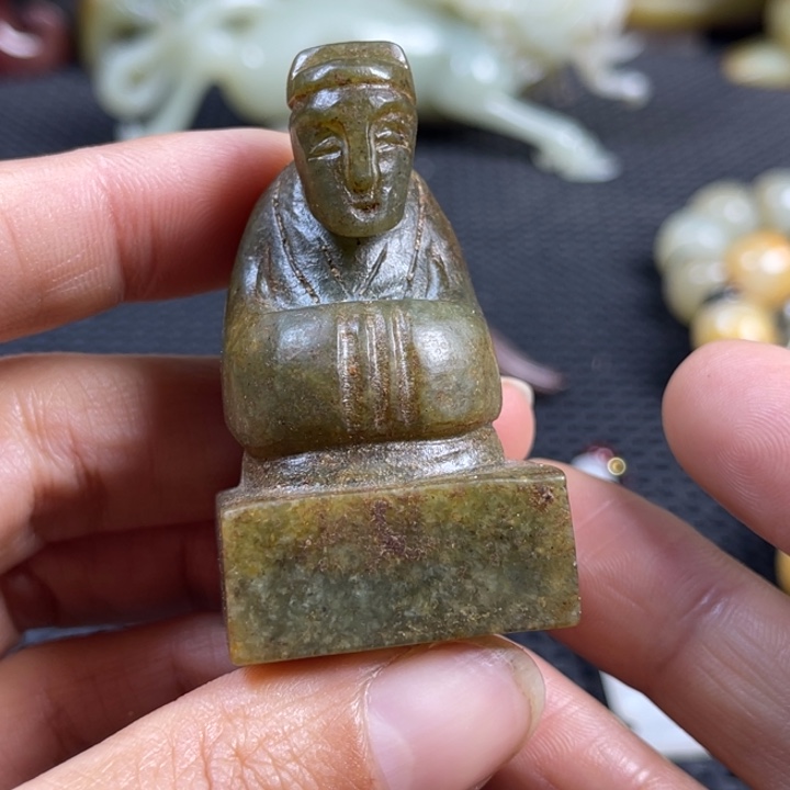 和田玉把件未镶嵌
