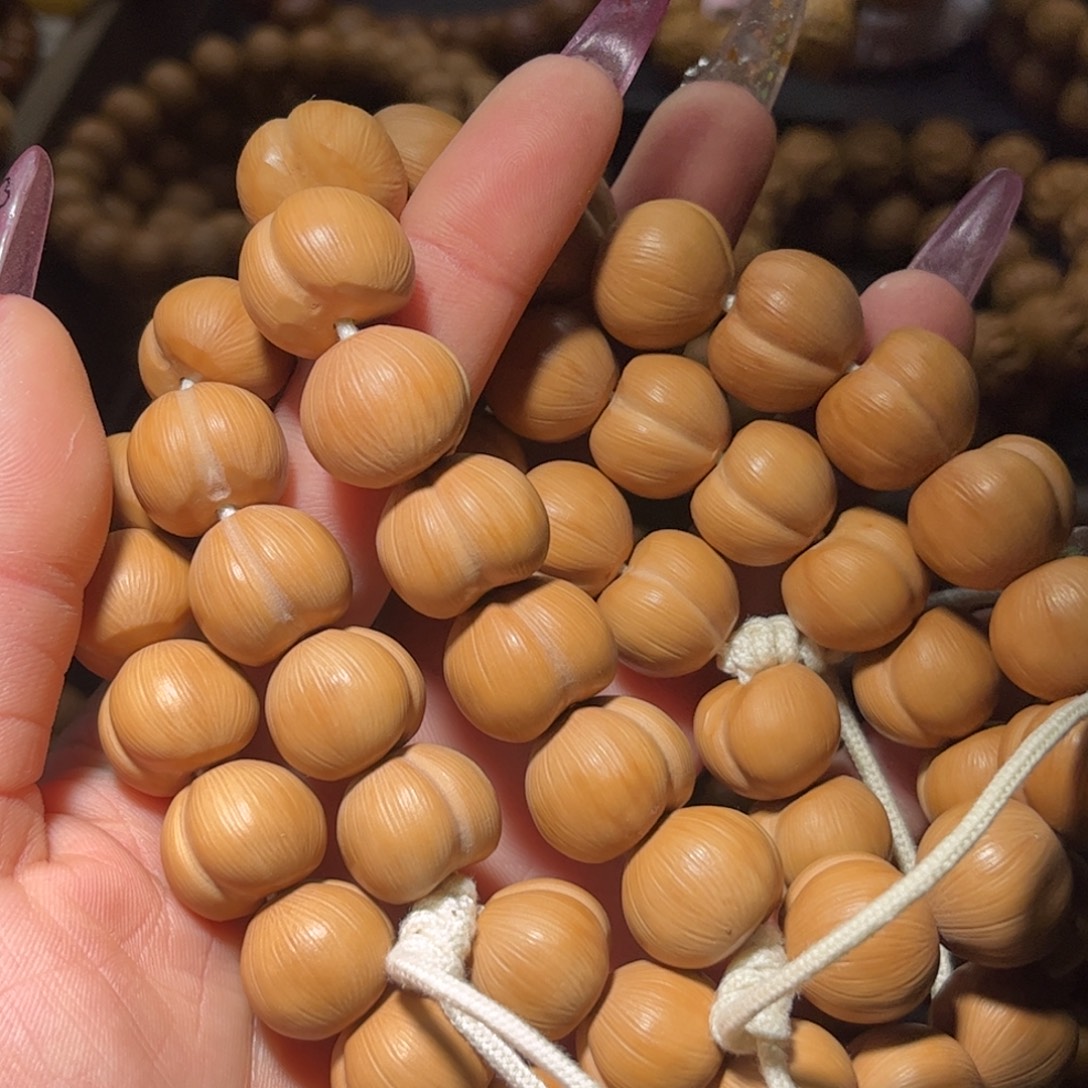 吊坠猴头核桃15+聚宝盆料雕刻拉丝屁桃手持全品无瑕无药