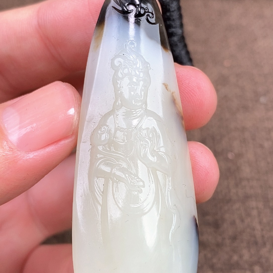 和田玉挂件未镶嵌