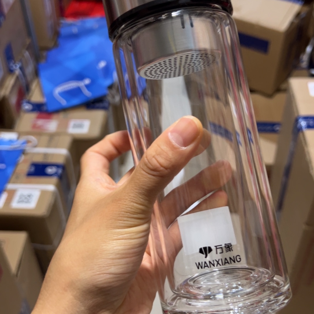 万象时空知了v929玻璃杯430玻璃杯➕被套