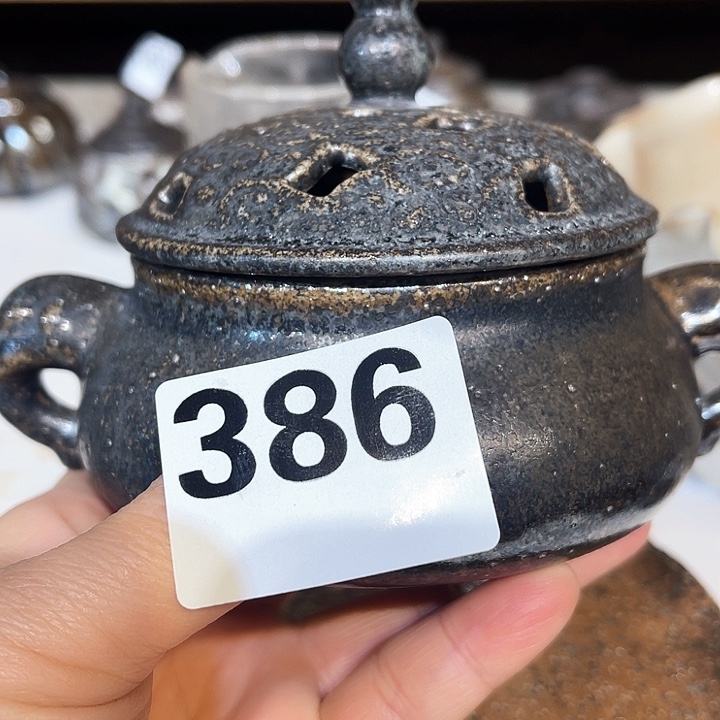 炉高温柴烧陶泥香炉