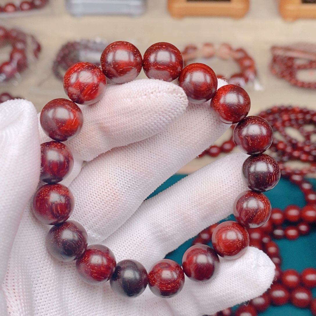 小叶紫檀手串/手链1.2火焰纹