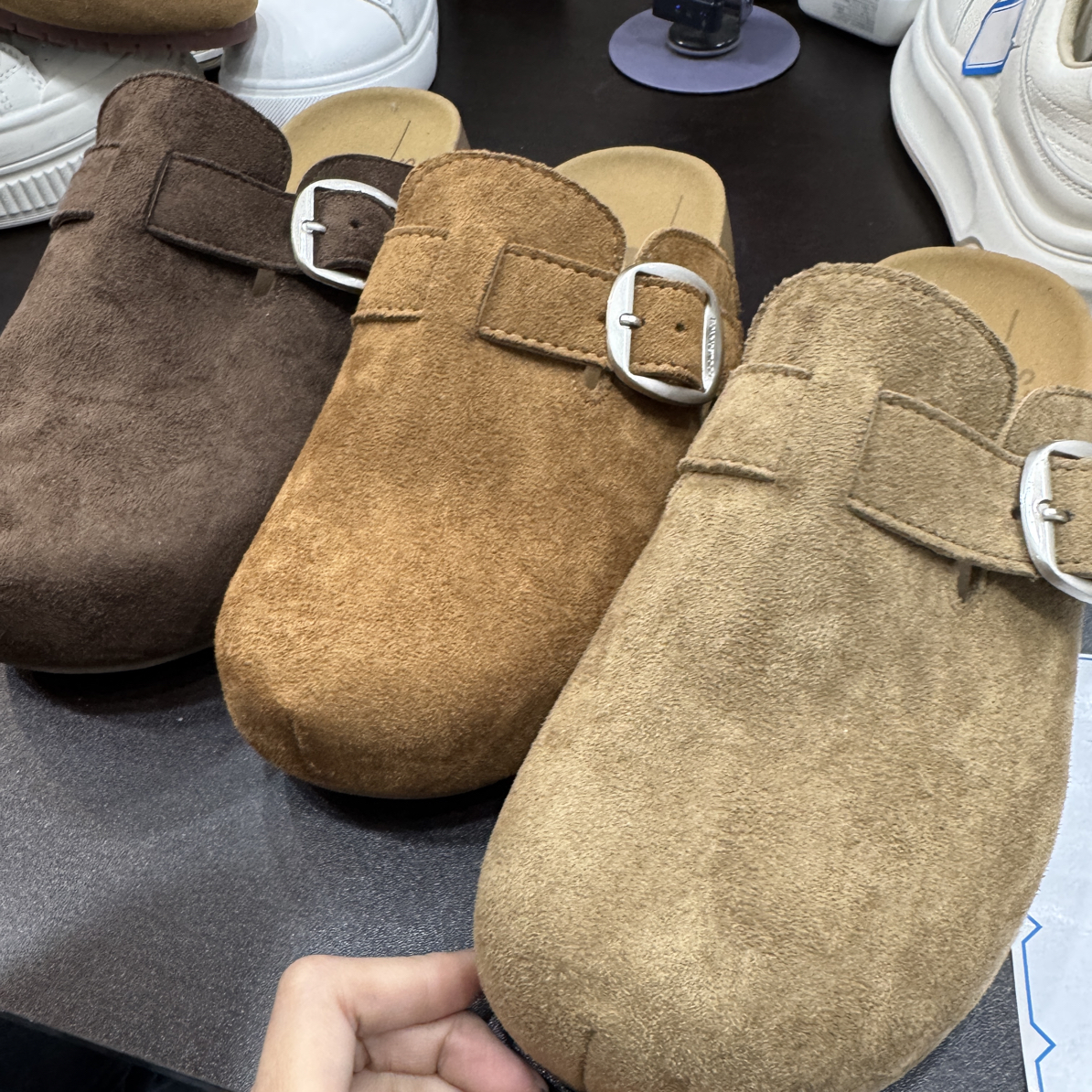 2025秋冬新款厚底包头博肯鞋韩系ins